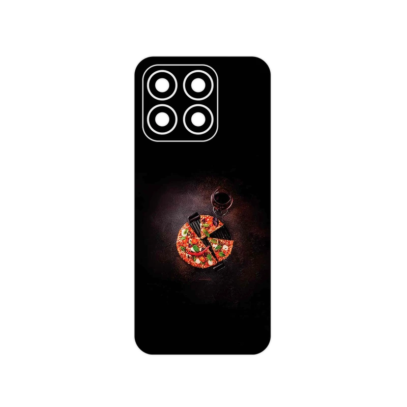 برچسب پوششی ماهوت مدل Pizza مناسب برای گوشی موبایل آنر X8b