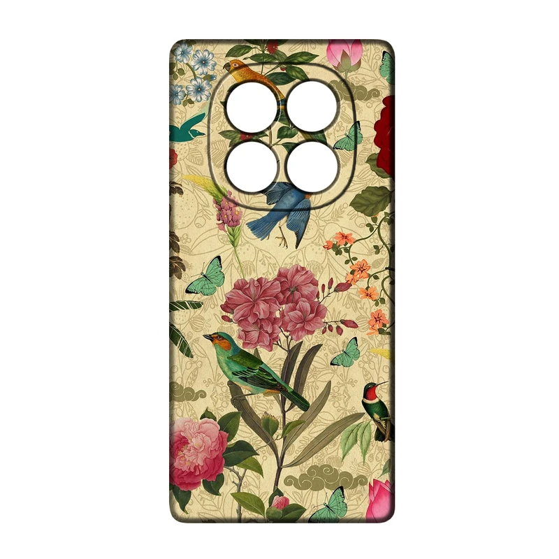 کاور طرح گل کد 325 مناسب برای گوشی موبایل شیائومی Redmi Note 14 Pro 5G