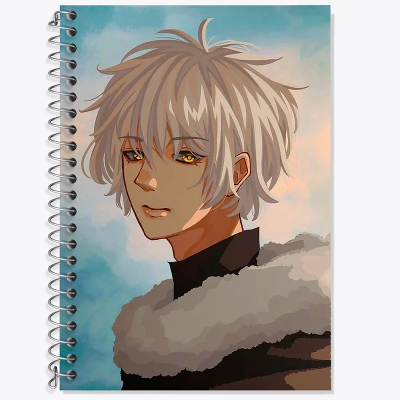 دفتر لغت 50 برگ خندالو مدل فوشی انیمه به تو ای ابدی کد 15680