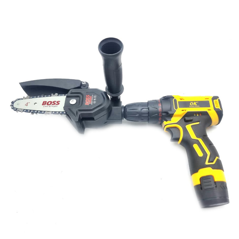 تبدیل دریل به اره زنجیری سرشاخه زن باس مدل 10CM