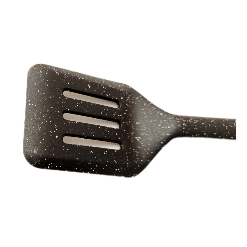 کفگیر شنگیا مدل سیلیکونی شیار دار کد P5016