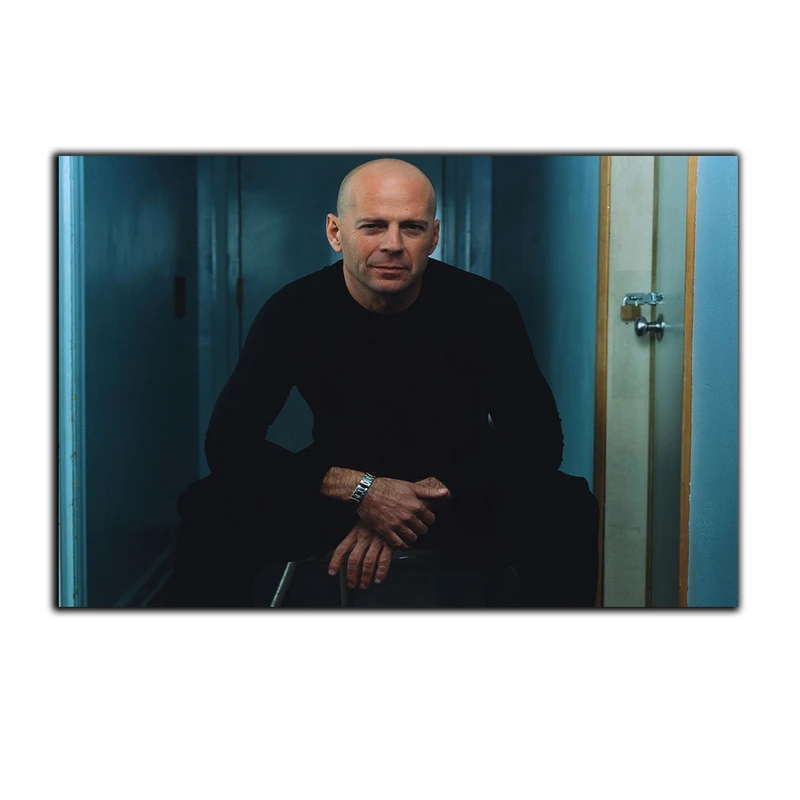 تابلو شاسی بکلیت طرح بازیگر سینمای هالیوود بروس ویلیس مدل SH-S4023