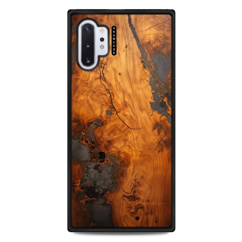 کاور آکام مدل AMC-WSGN10P-WOOD-15 مناسب برای گوشی موبایل سامسونگ Galaxy Note 10 Plus