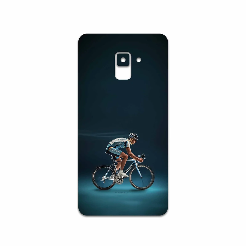 برچسب پوششی ماهوت مدل Road cycling مناسب برای گوشی موبایل سامسونگ Galaxy A8 Plus 2018