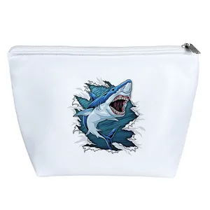 کیف لوازم آرایش دخترانه خندالو مدل کوسه کد 6140