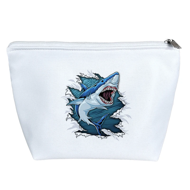 کیف لوازم آرایش دخترانه خندالو مدل کوسه کد 6140