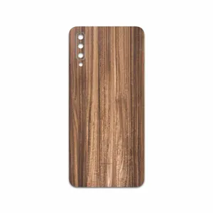 MAHOOT Light Walnut Wood Cover Sticker for Samsung Galaxy A70