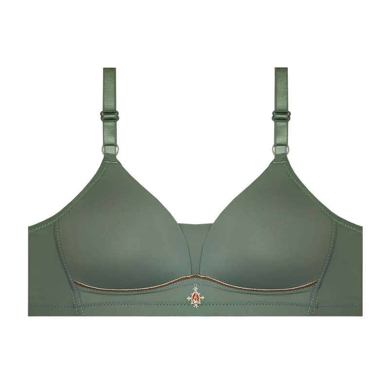 سوتین اسفنجی زنانه آنی لوکس مدل نگین دار کد 55691