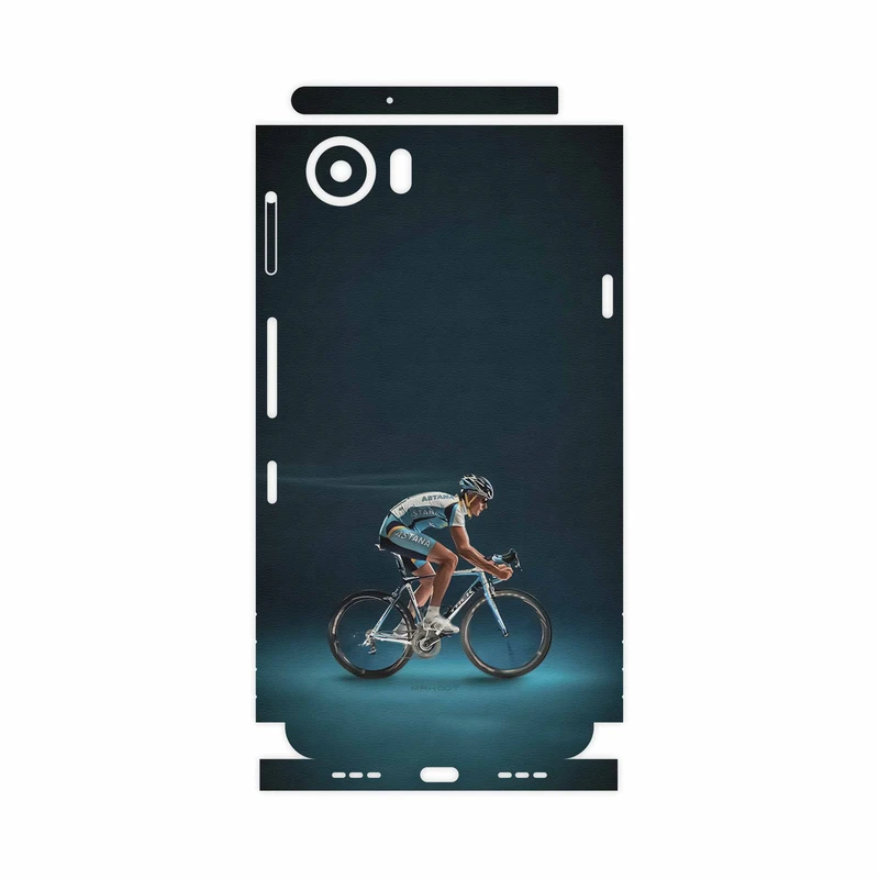 برچسب پوششی ماهوت مدل Road cycling-FullSkin مناسب برای گوشی موبایل بلک بری KEYONE
