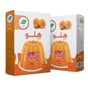 پودر ژله هلو جمع - 100 گرم بسته 2 عددی