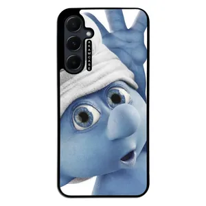 AKAM AMC-WSGA55-SMURFS-2 Cover For Samsung Galaxy A55