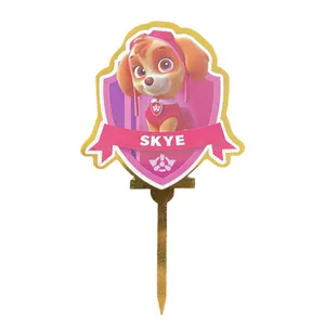 تاپر تزیین کیک مدل سگ های نگهبان کد 9932