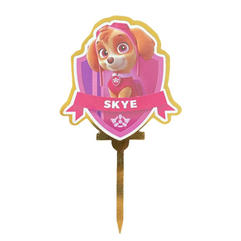 تاپر تزیین کیک مدل سگ های نگهبان کد 9932