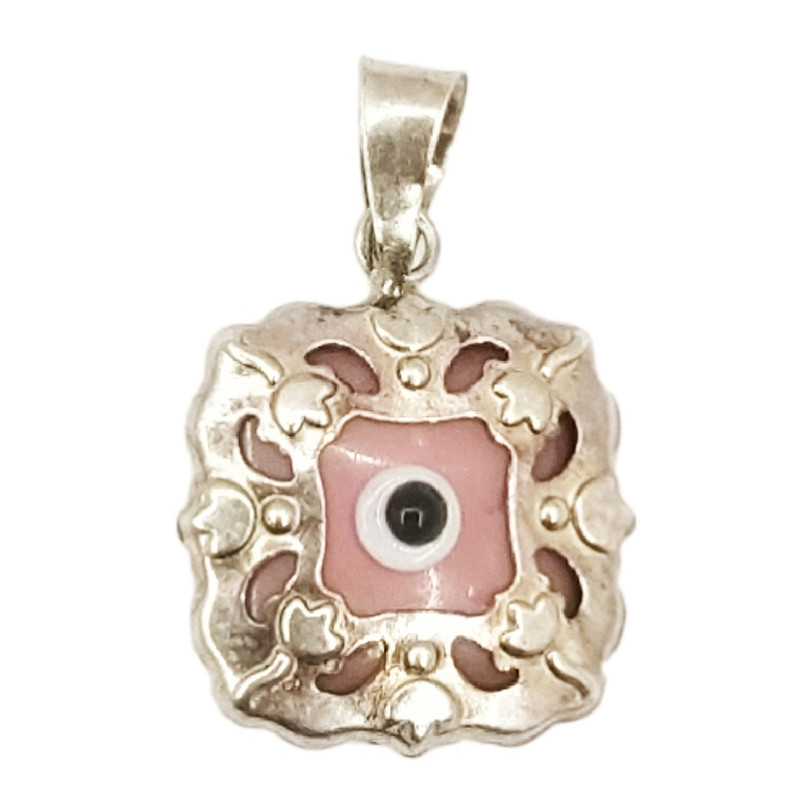 آویز گردنبند نقره زنانه سلین کالا مدل چشم زخم ce-As101 آویز گردنبند نقره زنانه سلین کالا مدل چشم زخم ce-As101