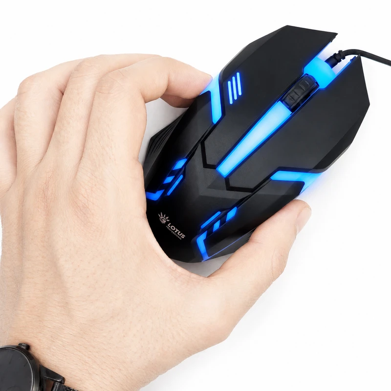 عکس شماره 5 : موس گیمینگ لوتوس مدل rgb-5w