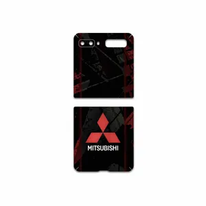 MAHOOT Mitsubishi-Motor Cover Sticker for Samsung Galaxy Z Flip