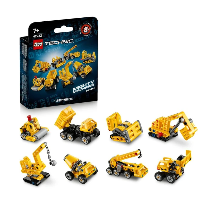 لگو ۴۴ تکه سری Technic مدل Mighty Machines کد 42233