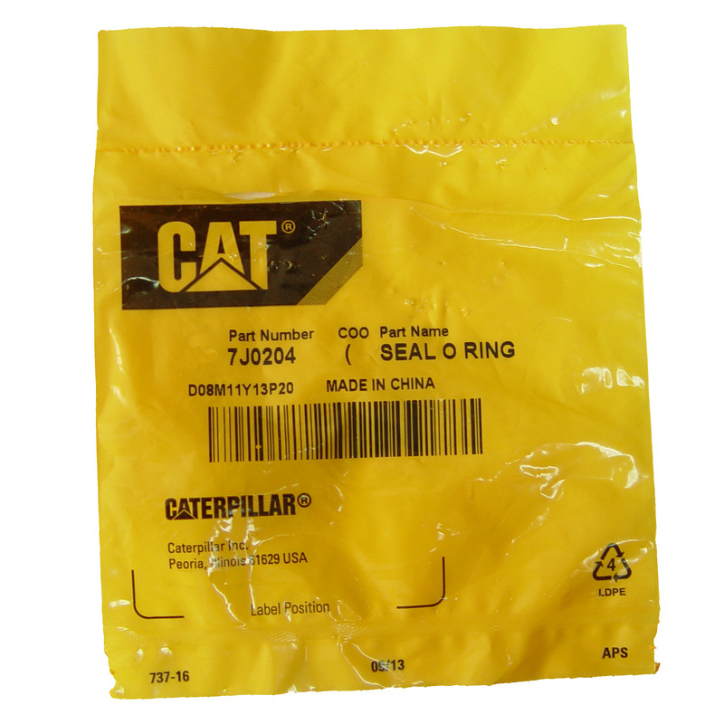 اورینگ ماشین آلات کاترپیلار کد 7J0204 اورینگ ماشین آلات کاترپیلار کد 7J0204