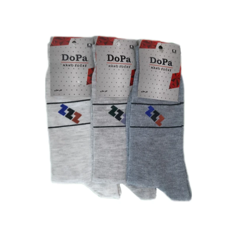 جوراب مردانه طرح z مدل mb26 مجموعه 3 عددی