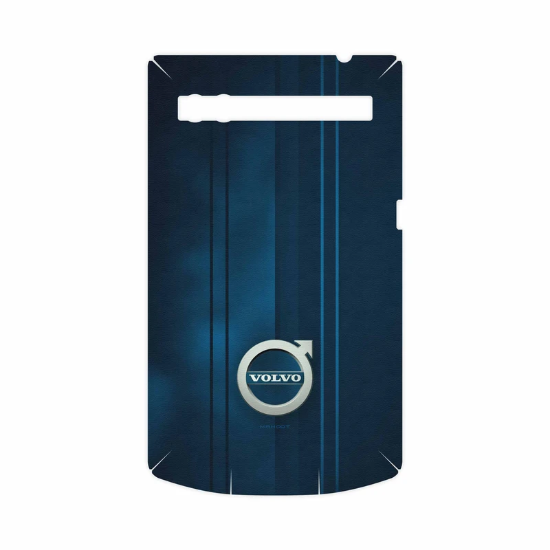 برچسب پوششی ماهوت مدل Volvo-FullSkin مناسب برای گوشی موبایل بلک بری P9983