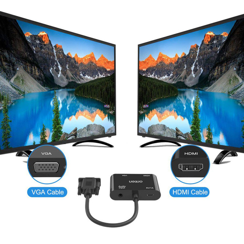 مبدل VGA به HDMI/VGA اونتن مدل OTN-5138 3