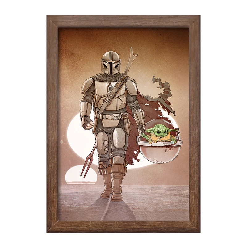 تابلو خندالو طرح جنگ ستارگان (Star Wars) کد F1985