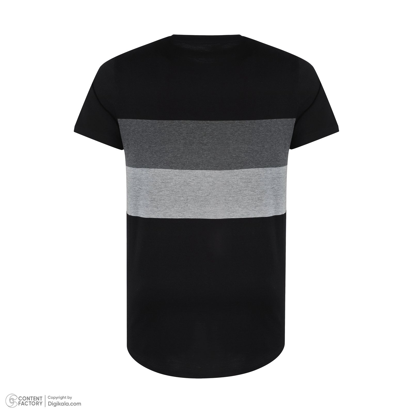 تی شرت آستین کوتاه مردانه باینت مدل 2261726 رنگ مشکی -  - 4