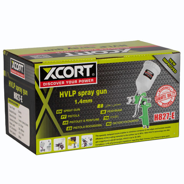 پیستوله رنگ ایکس کورت
مدل H-827E