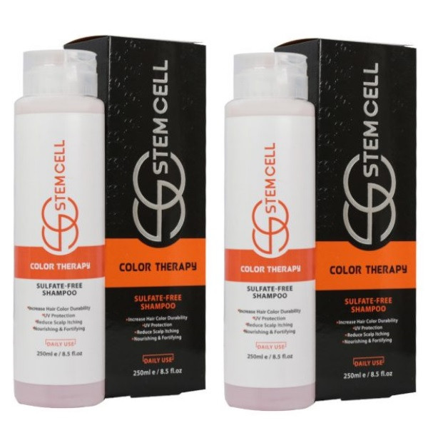 شامپو مو استم سل مدل COLOR THERAPY حجم 250 میلی لیتر بسته 2 عددی