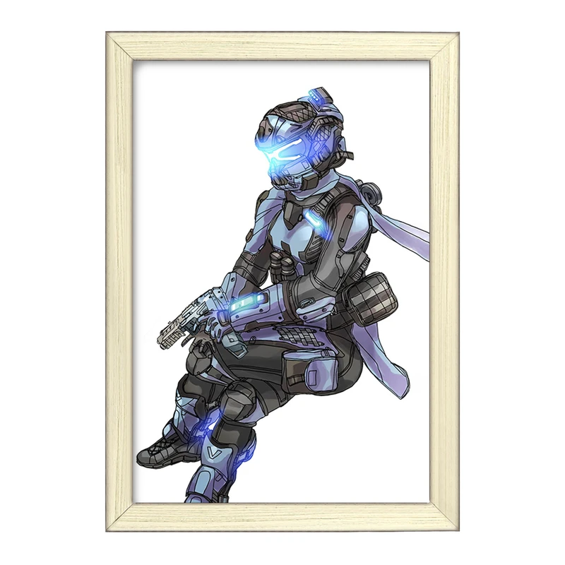 تابلو خندالو طرح بازی تایتان فال (Titanfall) کد 32592