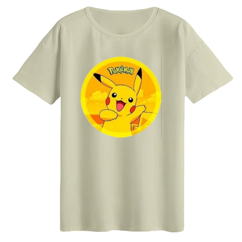 تی‌شرت لانگ آستین کوتاه زنانه مدل پوکی مون کد 3