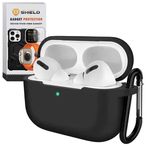 کاور آلتیمیت شیلد مدل Silicone UL مناسب برای کیس اپل AirPods Pro 3