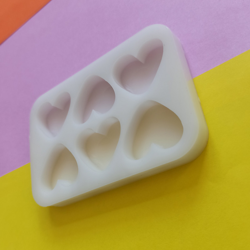 قالب رزین مدل قلب کد heart6