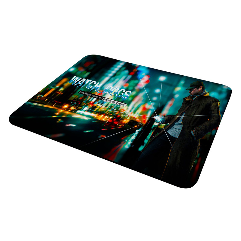ماوس پد هومرو مدل MP2580-SIZE2437 طرح Watch Dogs