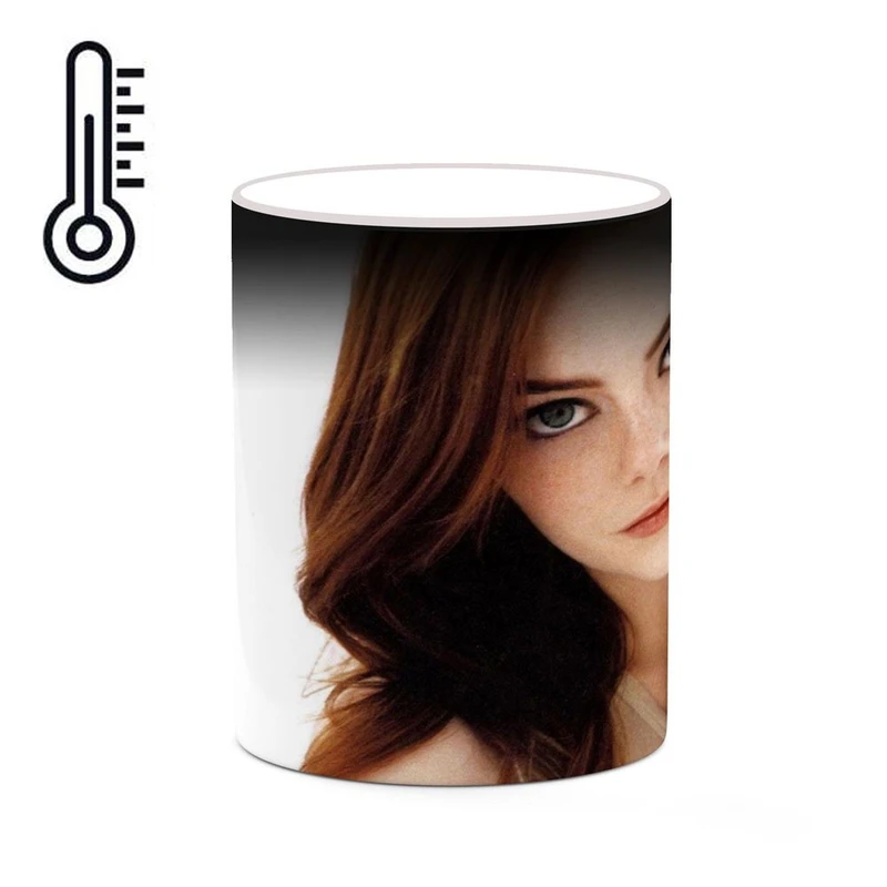 ماگ حرارتی کاکتی طرح اما استون Emma Stone مدل mgh25931