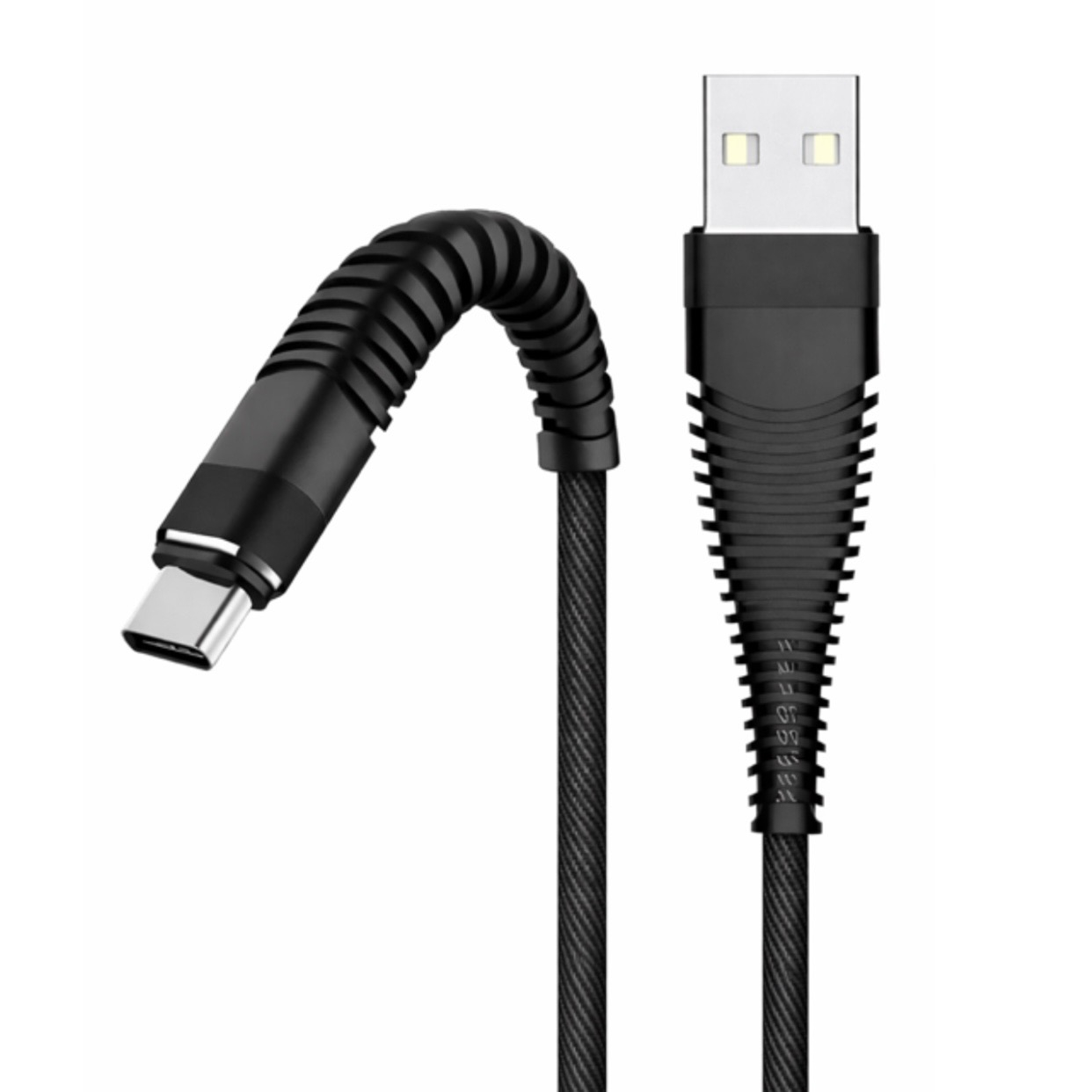 کابل تبدیل USB به USB-C باسئوس مدلPowerFlex-H1 طول 1 متر