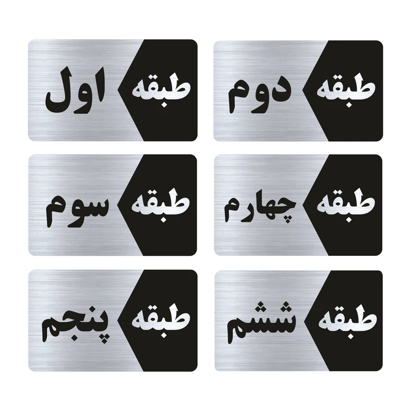 تابلو راهنما طرح طبقات مدل GNS806 مجموعه 6 عددی