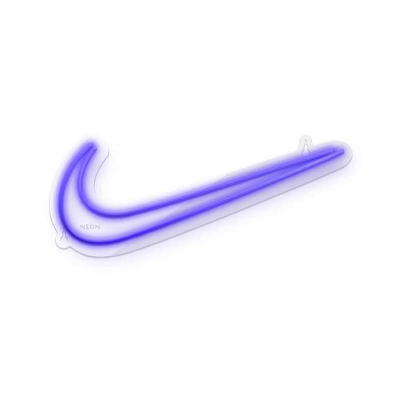 چراغ دیواری نئون دیزاین طرح Nike_BL
