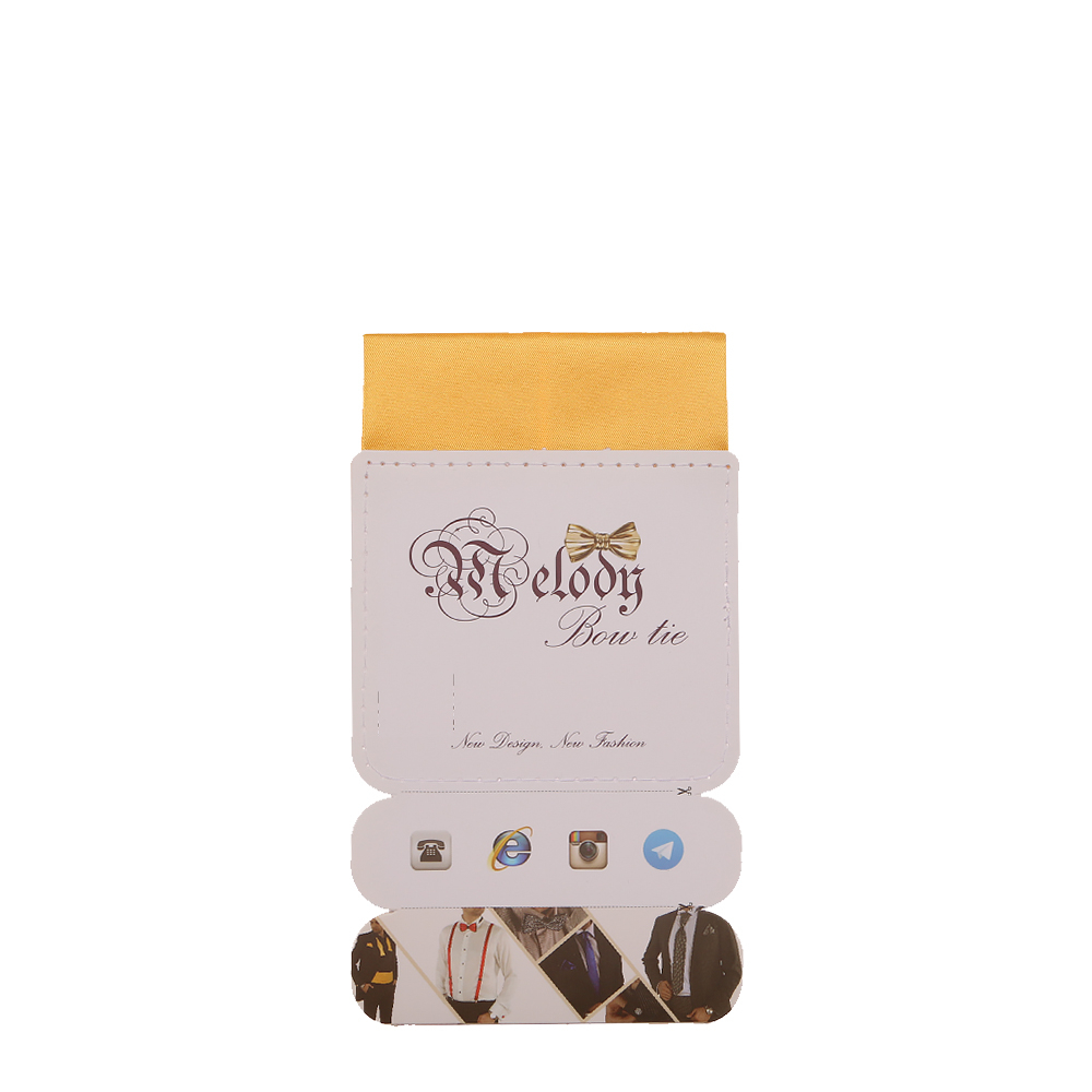 دستمال جیب مردانه ملودی مدل PS5105MSOyllw