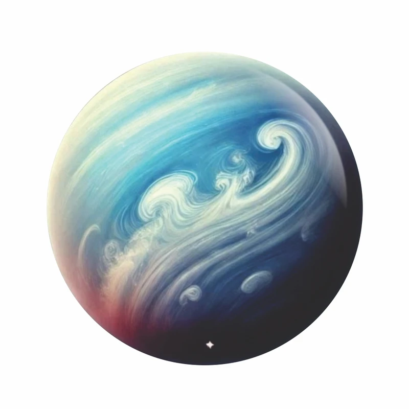 مگنت مدل پیکسل آسک طرح سیاره فانتزی