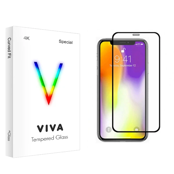 محافظ صفحه نمایش مات ویوا مدل 4K مناسب برای گوشی موبایل اپل iPhone 12