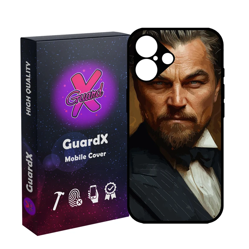 کاور گارد ایکس طرح دیکاپریو مدل 10757 مناسب برای گوشی موبایل اپل iPhone 16
