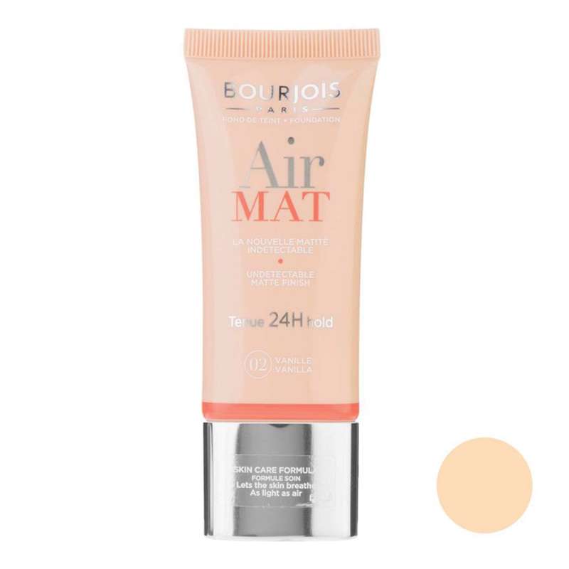 کرم پودر بورژ‌وآ مدل Air Mat شماره  2 حجم 27 میلی لیتر