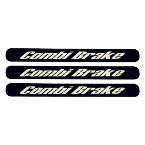 برچسب گلگیر موتورسیکلت مدل combi brake مناسب برای کلیک مجموعه سه عددی