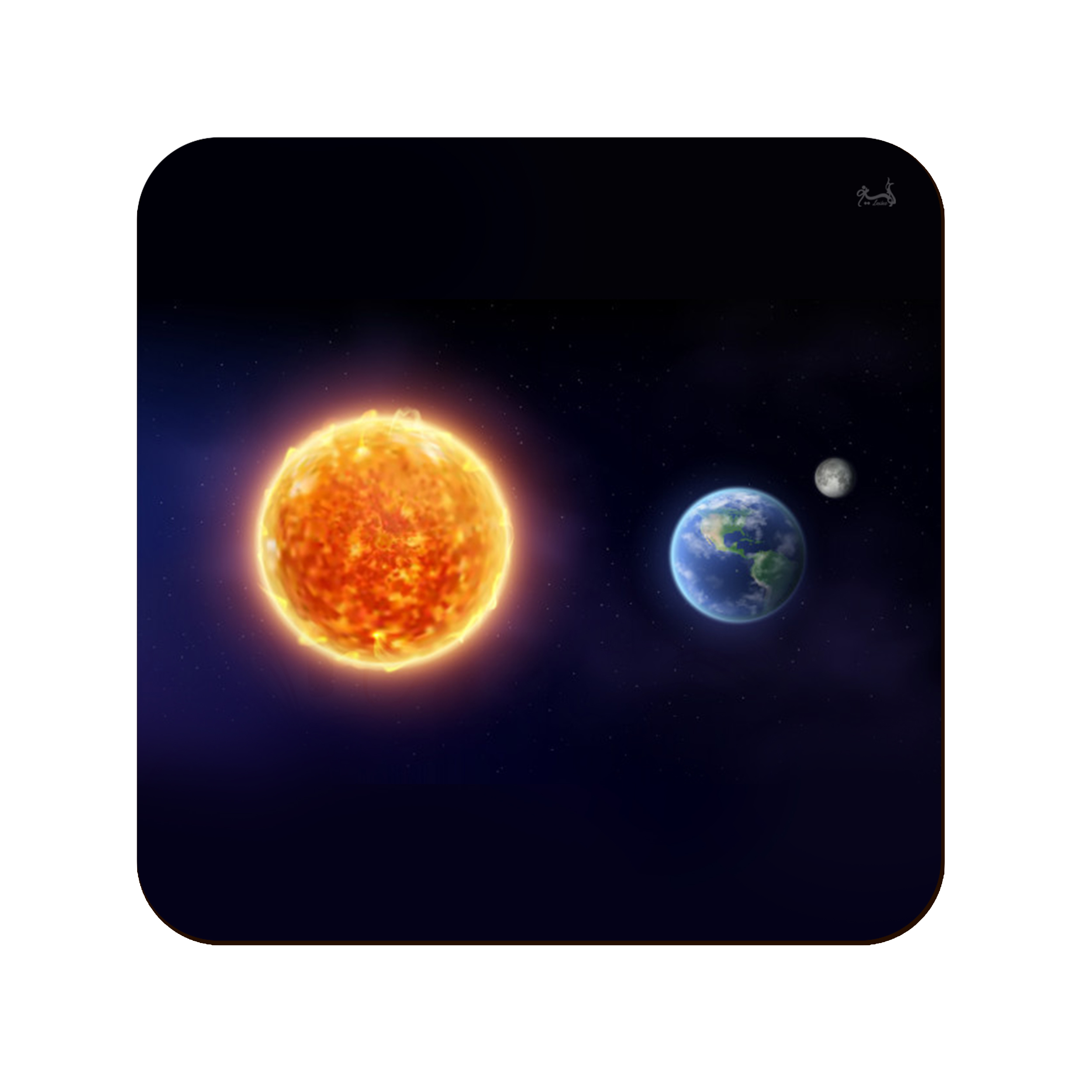 زیر لیوانی لوکسینو مدل سیاره ها مدل Galaxy_11:11