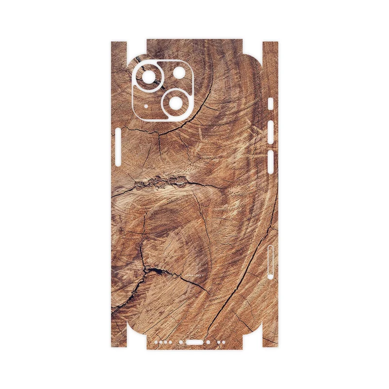 برچسب پوششی ماهوت مدل Wood Texture 5-FullSkin مناسب برای گوشی موبایل اپل iPhone 13 Mini