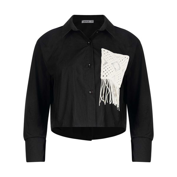 شومیز آستین بلند زنانه سرژه مدل 207349