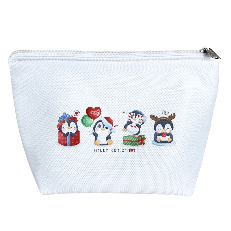 کیف لوازم آرایش دخترانه خندالو مدل کریسمس کد H640