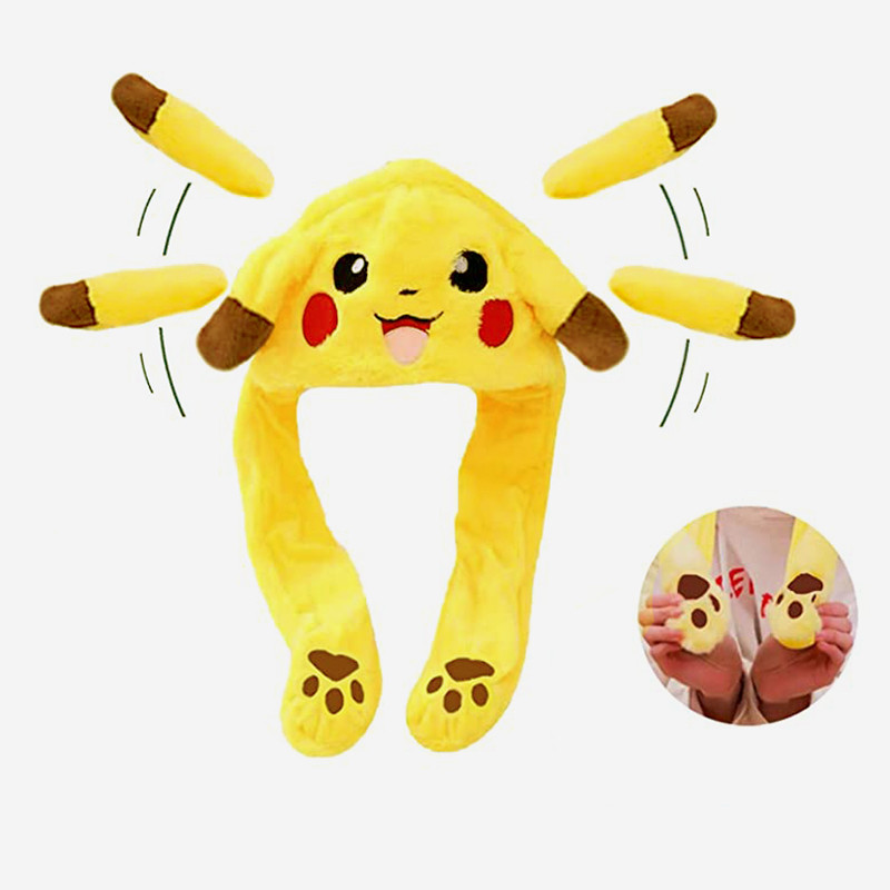 کلاه ایفای نقش مدل گوش دراز پوکمون پیکاچو