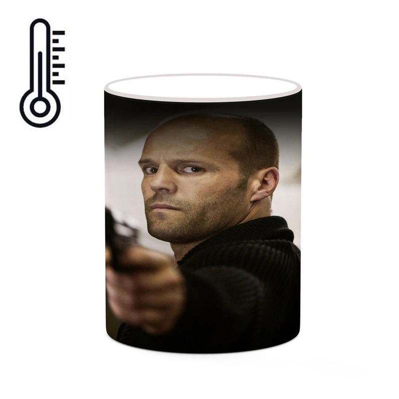 ماگ حرارتی کاکتی طرح جیسون استاتهام Jason Statham مدل mgh26224